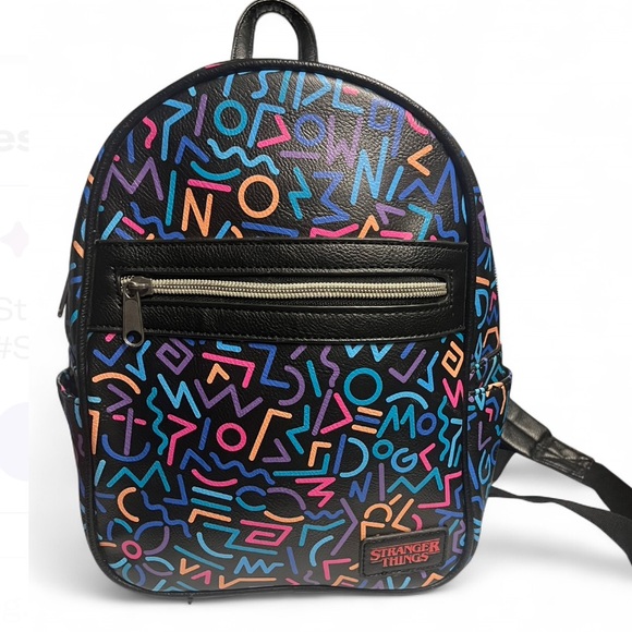 Funko Handbags - STRANGER THINGS Minni Black Backpack Funko